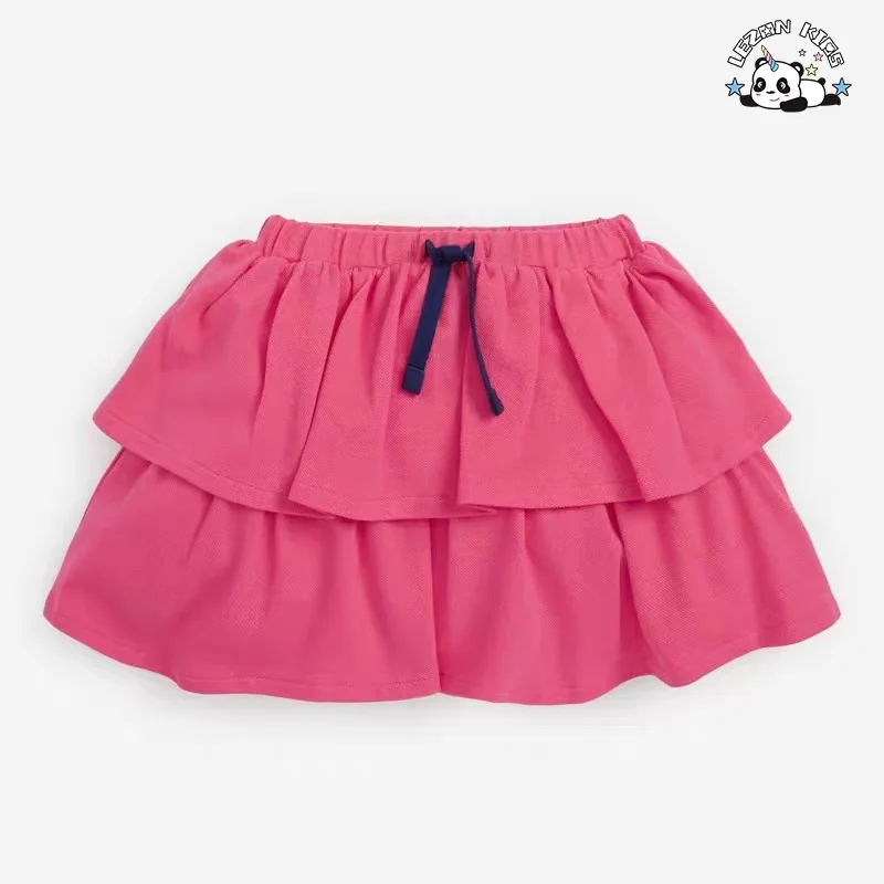 LEZONKIDS - Customizable New Fashion Breathable Sleeveless Short Skirt Boutique Little Girls Summer Clothing Sets